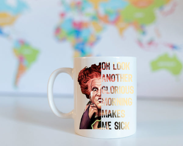 Another Glorious Morning, Gold Hocus Pocus Coffee Mug, Halloween Mugs, Coffee Mugs, Halloween Gift, Funny Halloween Gift, October