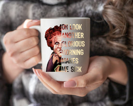 Another Glorious Morning, Gold Hocus Pocus Coffee Mug, Halloween Mugs, Coffee Mugs, Halloween Gift, Funny Halloween Gift, October