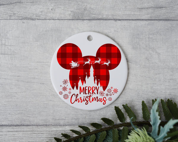 Disney Mickey Lights Ornament, Walt Disney World Christmas Ornament, Disney Christmas Ornament, Christmas Gift, Disney Mickey Ornament