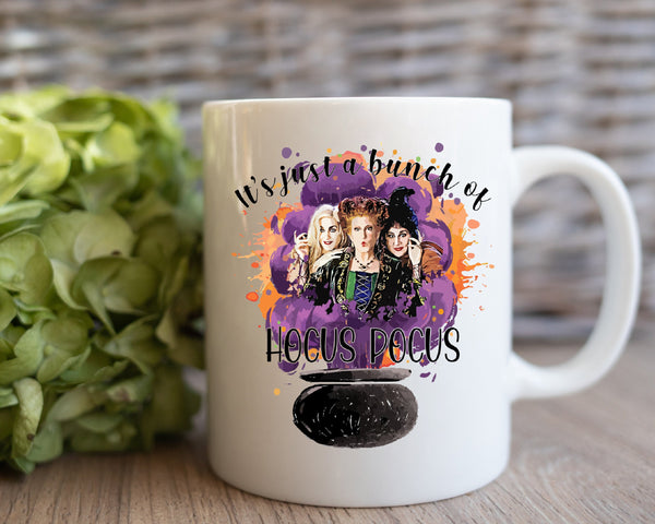 Hocus Pocus Coffee Mug, Halloween Mugs, Coffee Mugs, Personalize Mugs,  Halloween Gift, Funny Halloween Gift, Gift for Her, October