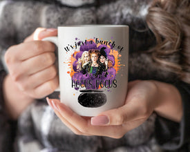 Hocus Pocus Coffee Mug, Halloween Mugs, Coffee Mugs, Personalize Mugs,  Halloween Gift, Funny Halloween Gift, Gift for Her, October