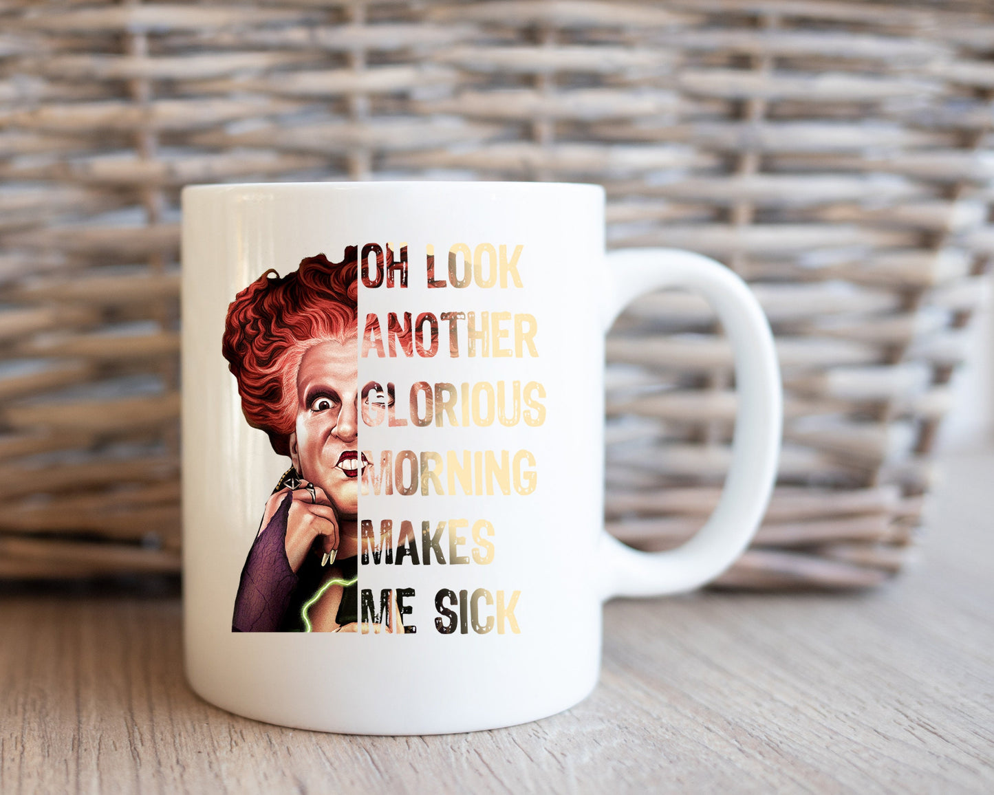 Another Glorious Morning, Gold Hocus Pocus Coffee Mug, Halloween Mugs, Coffee Mugs, Halloween Gift, Funny Halloween Gift, October