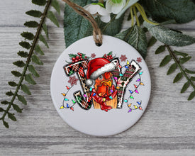 Christmas Joy Ornament, Jolly Wish, Country Christmas 2023, Happy New Year Ornament, Holidays Ornament, Custom Christmas Ornament, Xmas2023