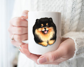 Pomeranian Coffee Mug, Personalized Coffee Mug, Pet Owner Gift Mug, Pomeranian Owner Gift Mug, Dog Lover Coffee Mug, Pom Coffee & Tea Mug