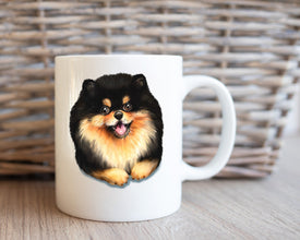 Pomeranian Coffee Mug, Personalized Coffee Mug, Pet Owner Gift Mug, Pomeranian Owner Gift Mug, Dog Lover Coffee Mug, Pom Coffee & Tea Mug