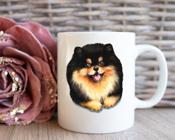 Pomeranian Coffee Mug, Personalized Coffee Mug, Pet Owner Gift Mug, Pomeranian Owner Gift Mug, Dog Lover Coffee Mug, Pom Coffee & Tea Mug