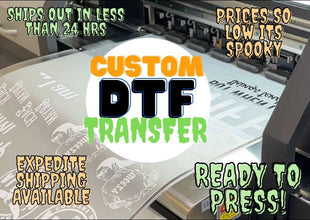 Elevate Your Creations with DTF Transfer - Transform Fabrics into Art with High-Quality, Vibrant Designs