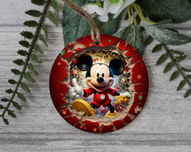 Magical Animated Cartoon Wonderland Christmas Ornament Gift - Bring the Storybook Enchantment to Your Home and Christmas Tree This Season!