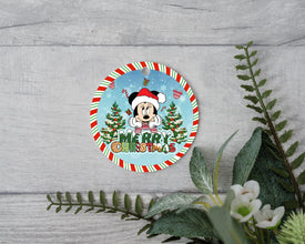 Pretty Magical Mouse With Santa Hat Christmas Ornament Gift - Ideal Holiday Gift to Sprinkle Winter Cheer on Your Christmas Tree!