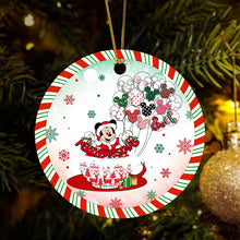 Whimsical Mouse Christmas Holiday Tea Cup Ornament - Lift Off With Magic and Sprinkle Joy on Your Christmas Tree This Holiday Season.