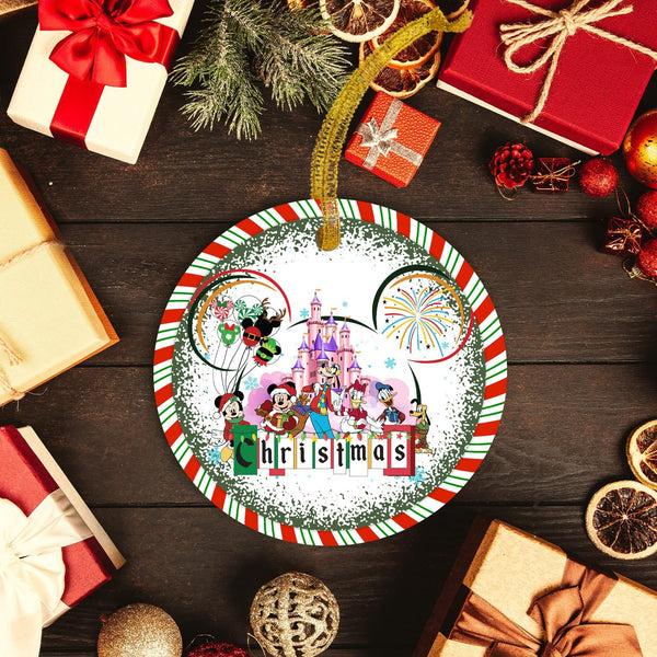 Magical Castle Crew Christmas Ornament - Celebrate Christmas With a Fun-loving, Cheerful Character Ornament - Cute Whimsical Animated Gift!