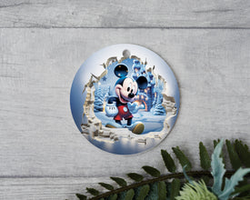 Winter Wonderland Whimsical Mouse Christmas Ornament - A Cheerful Addition to Your Holiday Decor and a Perfect Nostalgic Keepsake!