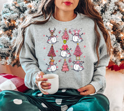 Grinch Christmas Tree Sweatshirt, Grinch Max Tree Shirt, Whimsical Grinch Tree, Christmas Sweatshirt, Grinchmas, Whoville, Grinch Christmas