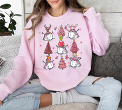 Grinch Christmas Tree Sweatshirt, Grinch Max Tree Shirt, Whimsical Grinch Tree, Christmas Sweatshirt, Grinchmas, Whoville, Grinch Christmas