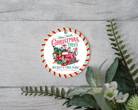 Christmas Farm Friends Holiday Ornament - Rustic Charm and Festive Fun ornament - Animated Mouse and Pals - Farm Fresh Fun For Your Holiday!