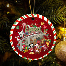 Epcot Magic Cartoon Friends Christmas Ornament - Cherish Magical Memories with These Festive Characters - Keepsake from Epcot's Wonders!