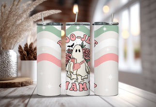 Boo-Jee Mama Tumbler - Stanley Ghost Tumbler - Adorable Spooky Tumbler with Cross Body Bag - Bad and Boo-Jee Tumbler!