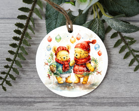 Classic Winnie the Pooh Christmas Ornament - Disney's Beloved Bear for Your Tree and Perfect Gift for Loved Ones Christmas Tree!