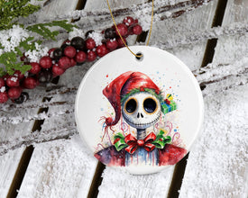 Jack Skellington Christmas Ornament - Nightmare Before Christmas Magic for Your Christmas Tree - Tim Burtons Ornament Gift!