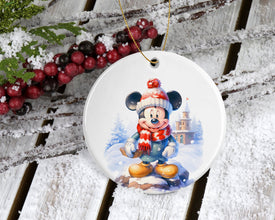 Mickey Mouse Disney Christmas Ornament - Classic Magic for Your Holiday Tree - Perfect Gift The Disney Lover In Your Life!