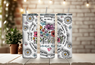 God's Love Tumbler - Bible Verse Tumbler - Christian Tumbler for Daily Devotion and Reflection - Celebrate Gods Love With Every Sip!