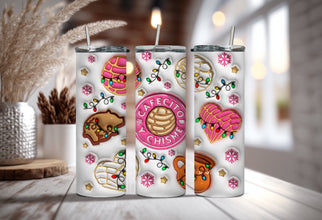 Cafecito Y Chisme Tumbler - Christmas Calories Don' Count Tumbler - Spanish Holiday Tumbler - Christmas 2024 - Gifts for Her Tumbler!