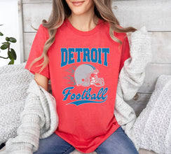 Detroit Football Sweatshirt Football Crewneck Retro Style Shirt Gift for Football Fan Detroit Football Gift Michigan