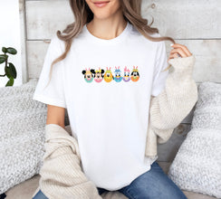 Disneyland Easter Vacation Family Egg Shirt, Personalized Disney Easter Mickey And Friends Shirt, Easter Disney Family Matching Trip Tee