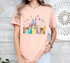 Princess Castle Shirt, Kids Disney Castle, Disney Girl Trip, Princess Shirt, Princess Castle, Disney Family Trip