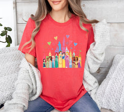 Princess Castle Shirt, Kids Disney Castle, Disney Girl Trip, Princess Shirt, Princess Castle, Disney Family Trip