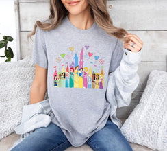 Princess Castle Shirt, Kids Disney Castle, Disney Girl Trip, Princess Shirt, Princess Castle, Disney Family Trip