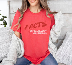 Facts Don't Care About Your Feelings Tee, Tom MacDonald and Ben Shapiro T-Shirt, Facts Song Apparel, Hang Over Gang Tee