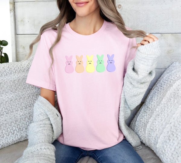 Peep my Shirt, Candy Peeps Tee, Egg Hunt Shirt, Spring Room Mom, Christian Spring, Eggs and Bunnies, Pastel Easter, Rainbow Easter