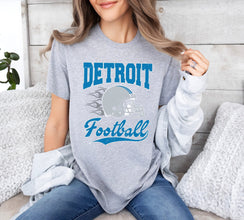 Detroit Football Sweatshirt Football Crewneck Retro Style Shirt Gift for Football Fan Detroit Football Gift Michigan