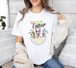 Happy Easter Shirt, Women's Easter Shirt, Rabbit Shirt, Bunny Shirt, Easter Gift, Happy Easter Shirt, Rabbit Shirt