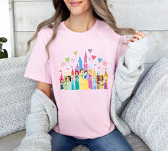 Princess Castle Shirt, Kids Disney Castle, Disney Girl Trip, Princess Shirt, Princess Castle, Disney Family Trip