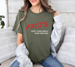 Facts Don't Care About Your Feelings Tee, Tom MacDonald and Ben Shapiro T-Shirt, Facts Song Apparel, Hang Over Gang Tee