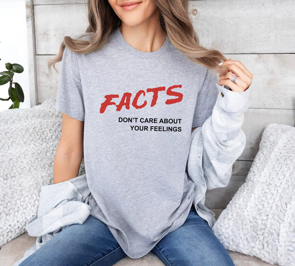 Facts Don't Care About Your Feelings Tee, Tom MacDonald and Ben Shapiro T-Shirt, Facts Song Apparel, Hang Over Gang Tee