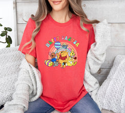 Winnie The Pooh and Friends shirt, Winnie The Pooh Shirt, Pooh Easter Shirt, Disney Pooh T-Shirt, Cute Pooh Bear Shirt