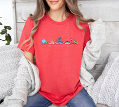 Meet Me At My Happy Place Shirt, Family Vacation Tee, Disney Park World, Disneyland Epcot Festival Shirt, Best Day Ever Disney