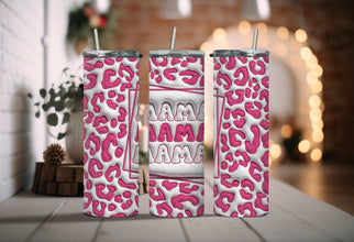 Hot Pink Cheetah MAMA Tumbler - Mothers Day Tumbler - Pink Animal Print Tumbler -  Mama Tumbler - Gifts for Her Tumbler!