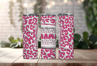 Hot Pink Cheetah MAMA Tumbler - Mothers Day Tumbler - Pink Animal Print Tumbler -  Mama Tumbler - Gifts for Her Tumbler!